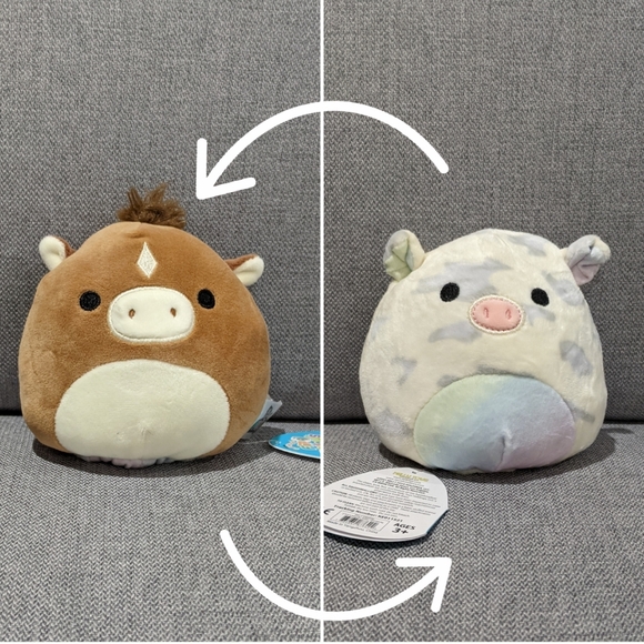 Squishmallows Other - Squishmallows Flip-a-Mallow Harry/Rosie 5"